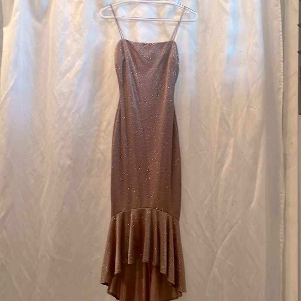 Windsor dress size small rose color. Never been worn!